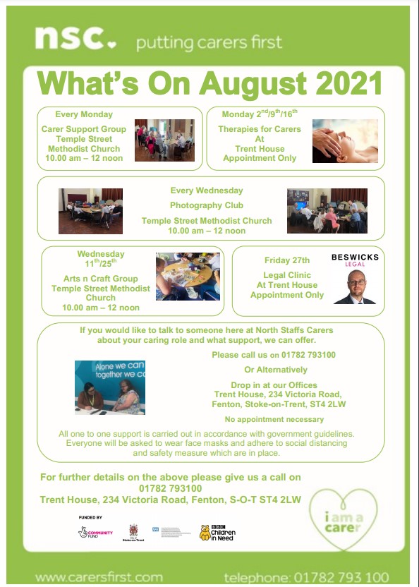 Carers August 2021